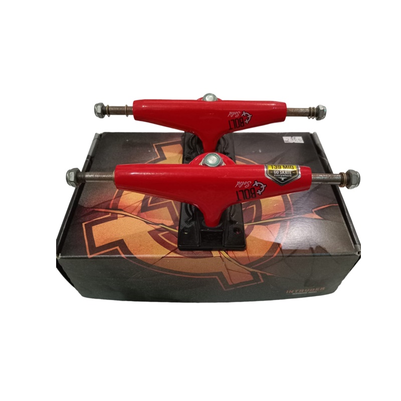 Truck Intruder Model Bolt Solid - Black and Red